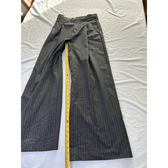 Zara Gray Wide Leg Pants - Picture 7 of 10